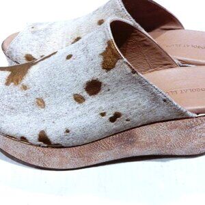 Chocolat Blue Viona Calf Hair Wedges in Size 11 (New)